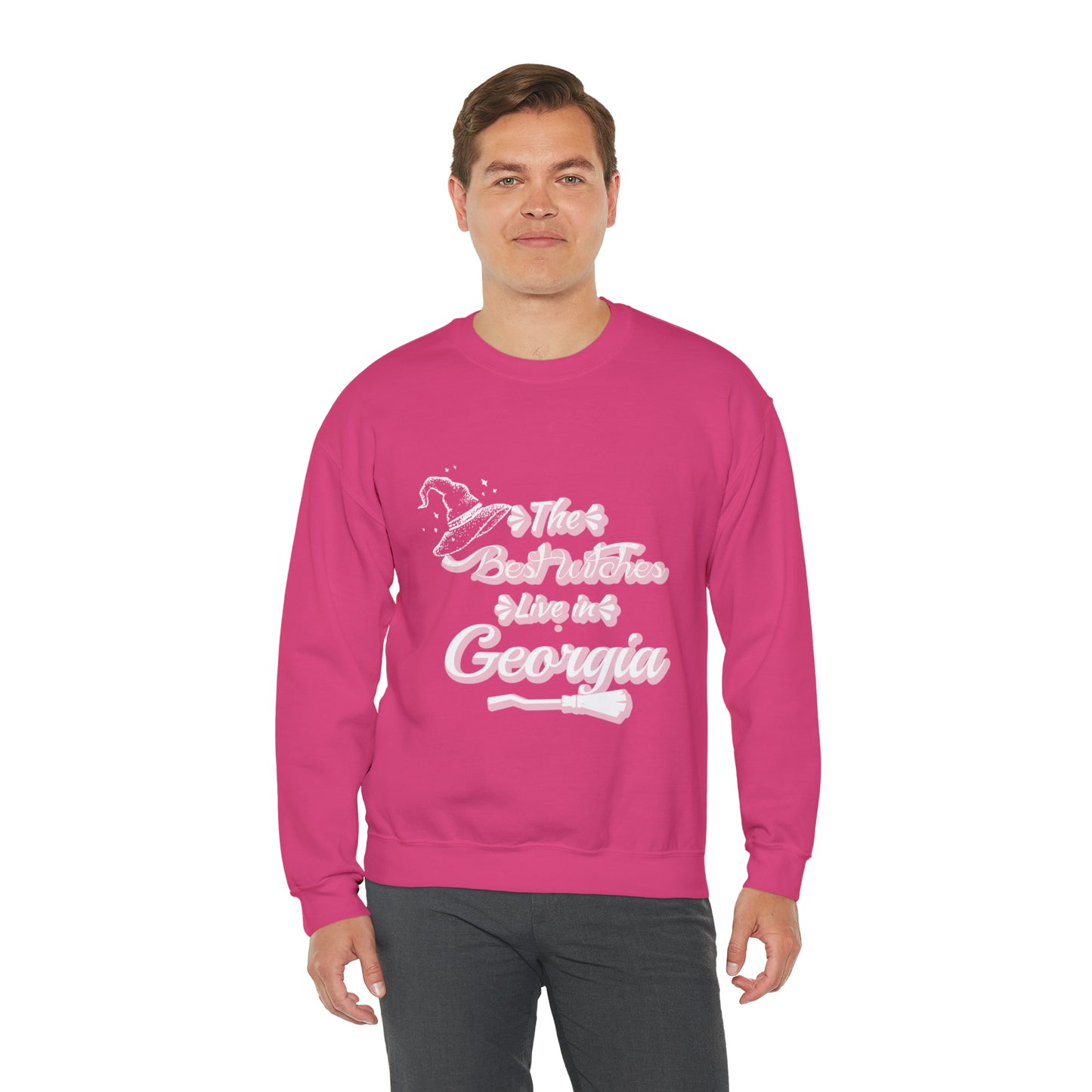 Georgia Witch Unisex Heavy Blend™ Crewneck Sweatshirt