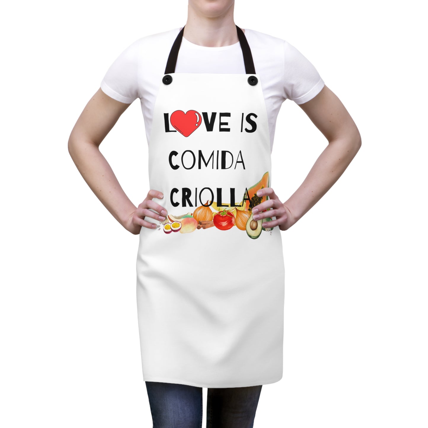 Love is Comida Criolla Apron (AOP)