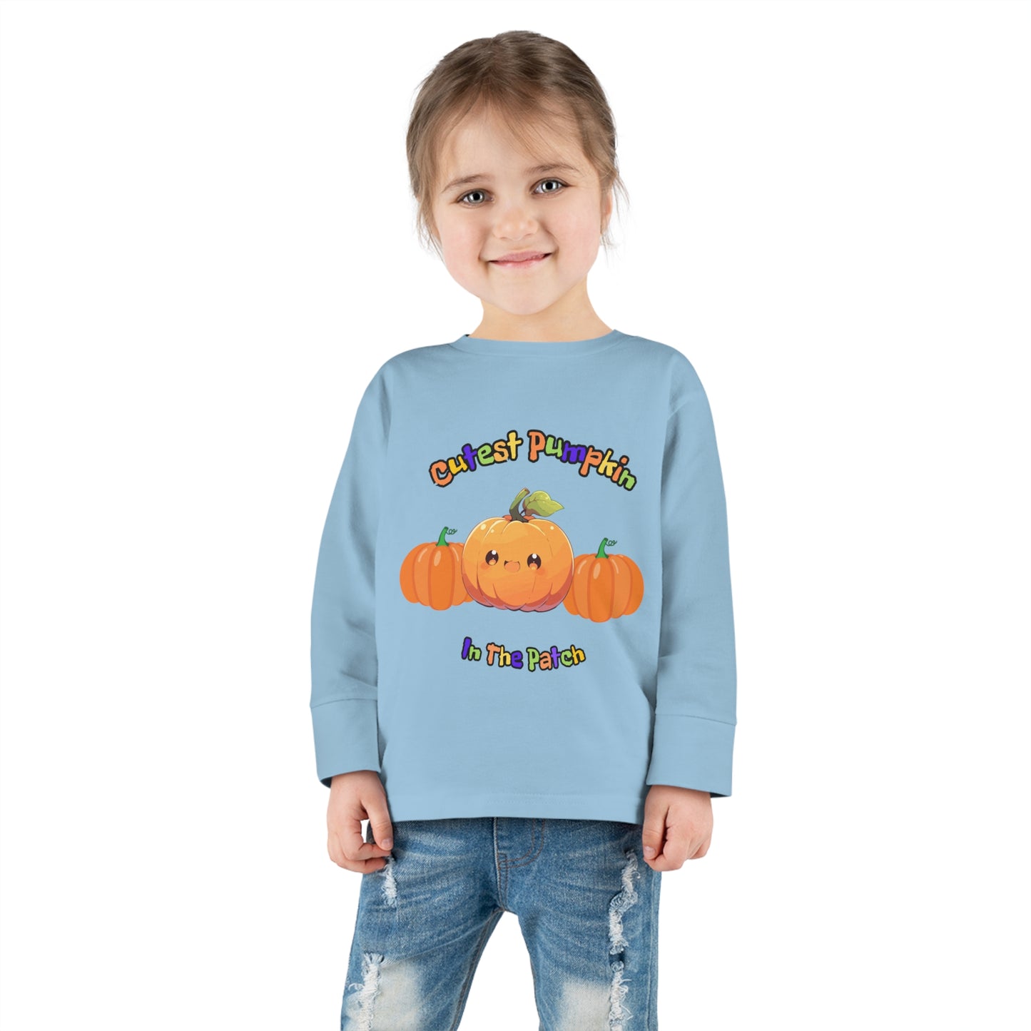 Cutest Pumpkin Toddler Long Sleeve Tee