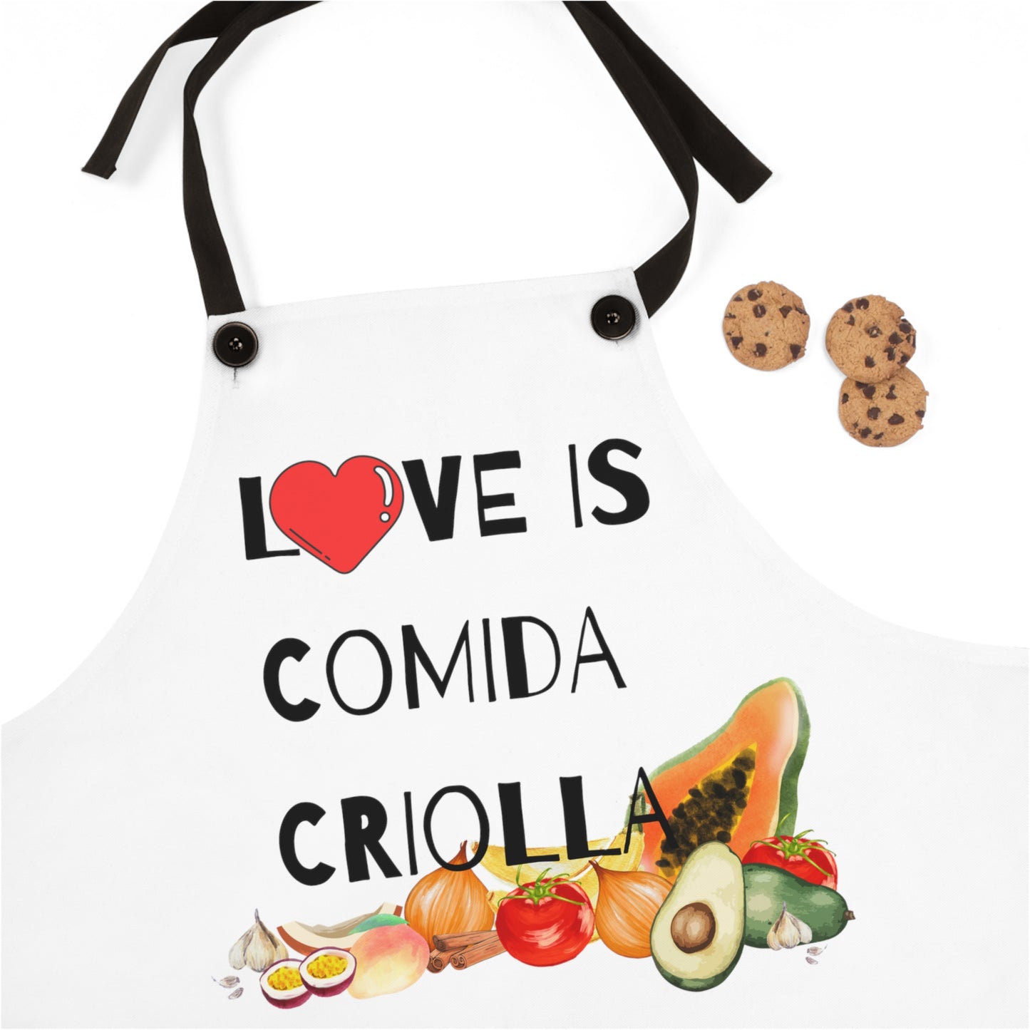 Love is Comida Criolla Apron (AOP)