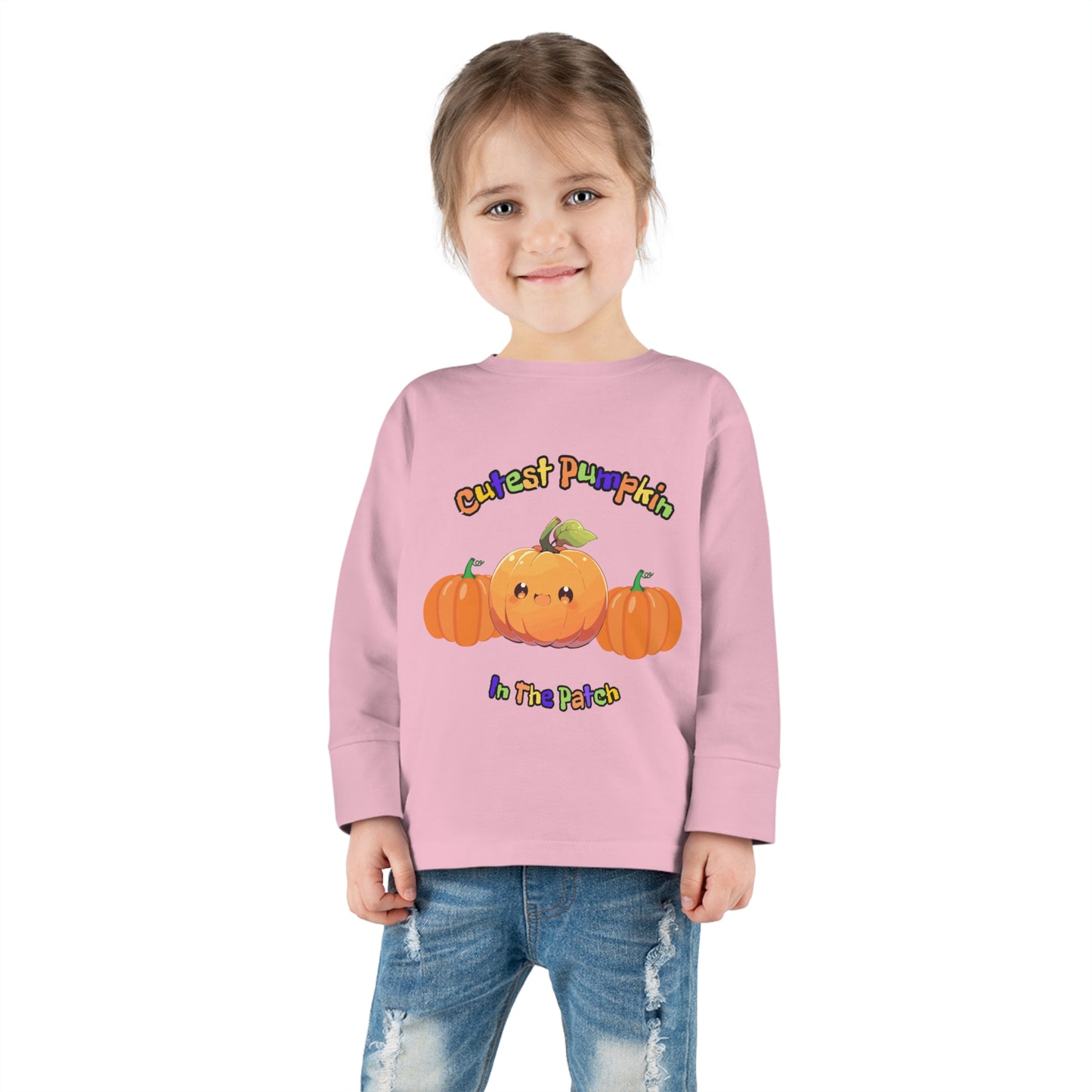 Cutest Pumpkin Toddler Long Sleeve Tee