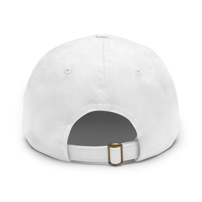 Baked Fresh Dad Hat with Leather Patch (Rectangle)