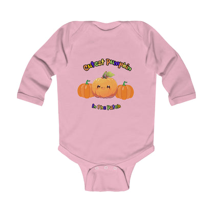 Cutest Pumpkin Infant Long Sleeve Bodysuit