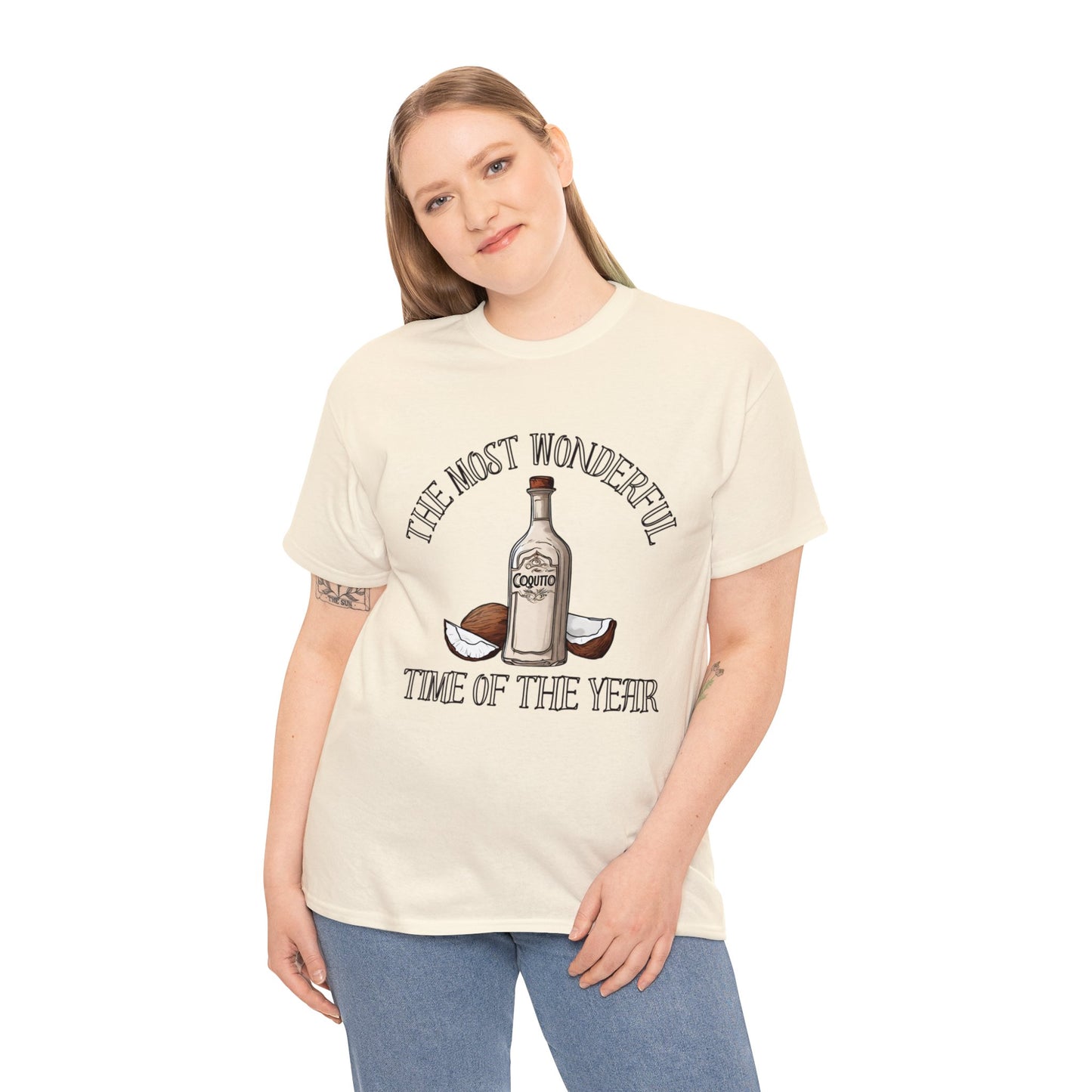 Coquito Time Unisex Heavy Cotton Tee