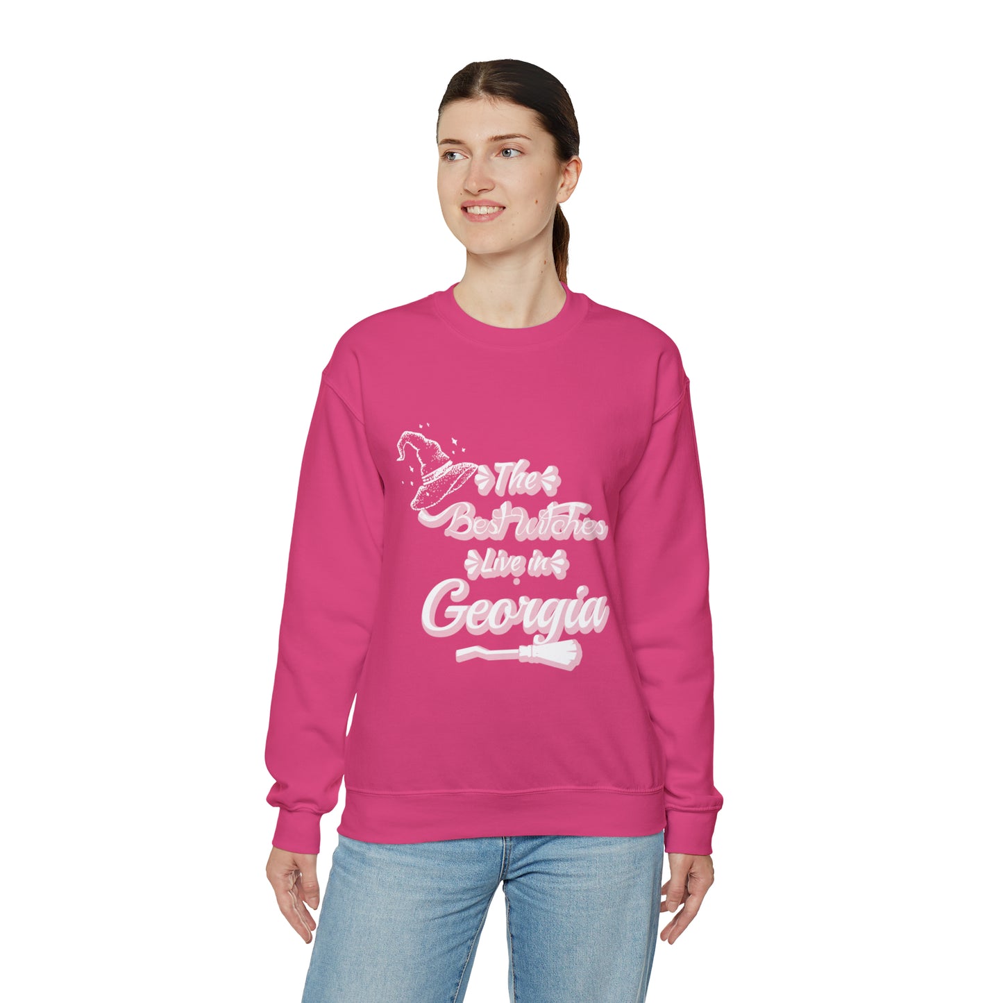 Georgia Witch Unisex Heavy Blend™ Crewneck Sweatshirt