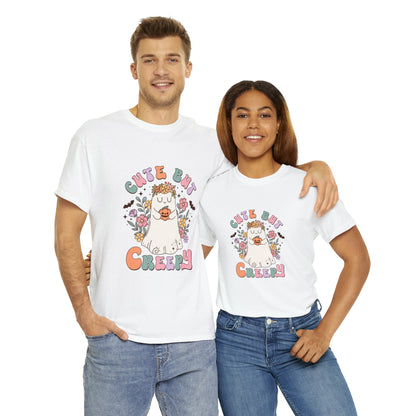 Cute But Creepy Unisex Heavy Cotton Tee