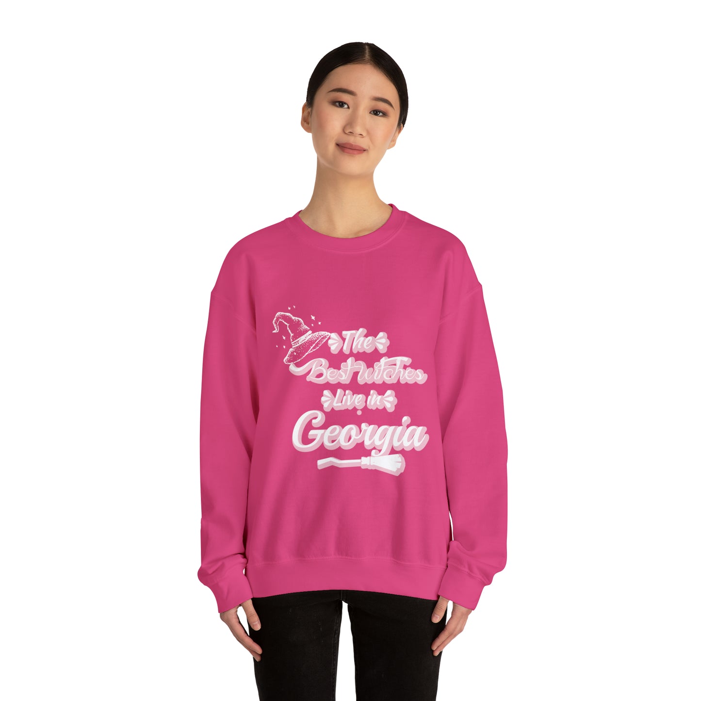 Georgia Witch Unisex Heavy Blend™ Crewneck Sweatshirt