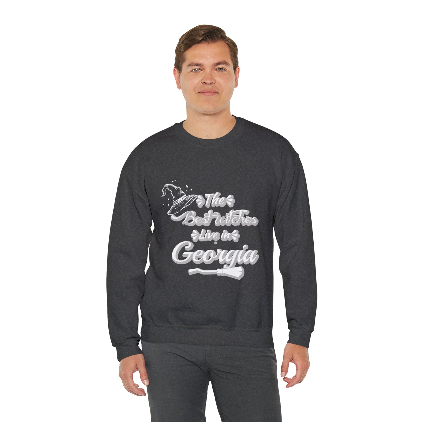 Georgia Witch Unisex Heavy Blend™ Crewneck Sweatshirt