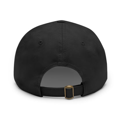 Baked Fresh Dad Hat with Leather Patch (Rectangle)