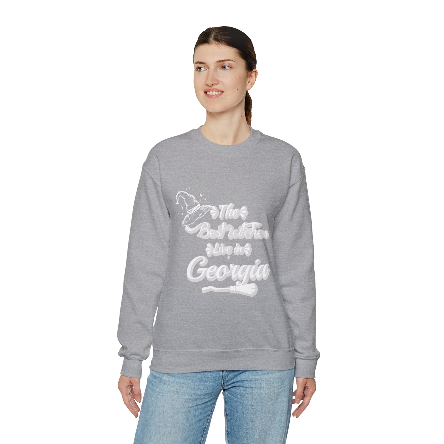 Georgia Witch Unisex Heavy Blend™ Crewneck Sweatshirt