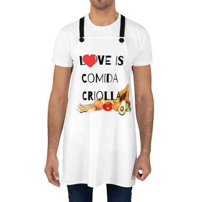 Love is Comida Criolla Apron (AOP)