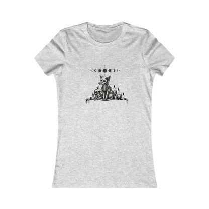 Spooky Kitty Gargoyle Women's Favorite Tee