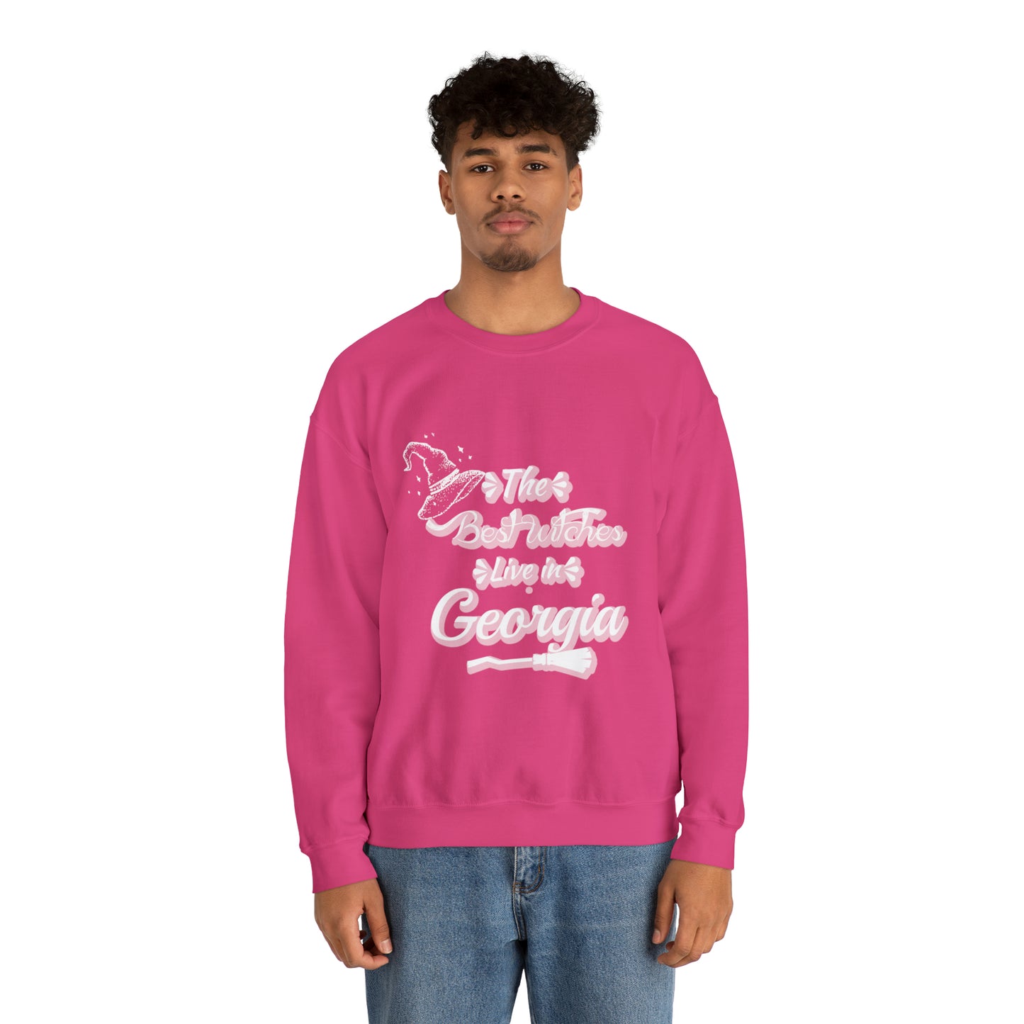 Georgia Witch Unisex Heavy Blend™ Crewneck Sweatshirt