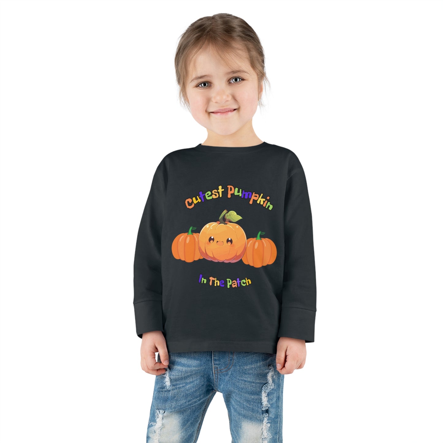 Cutest Pumpkin Toddler Long Sleeve Tee