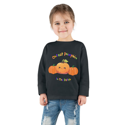 Cutest Pumpkin Toddler Long Sleeve Tee