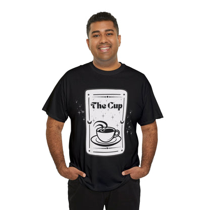 The Cup Tarot Card Unisex Heavy Cotton Tee