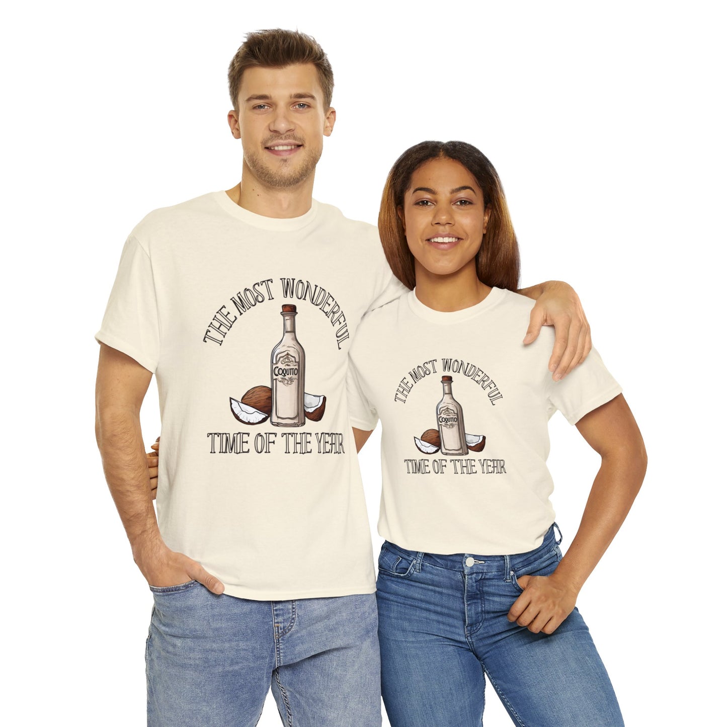 Coquito Time Unisex Heavy Cotton Tee