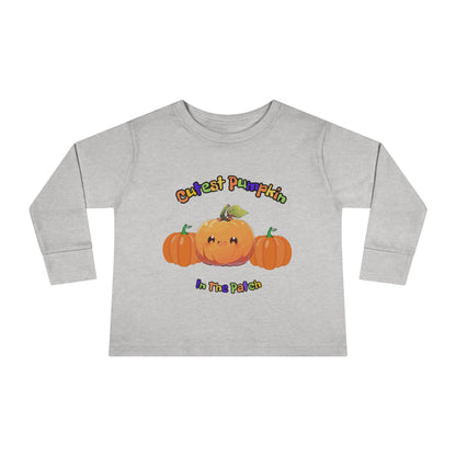 Cutest Pumpkin Toddler Long Sleeve Tee