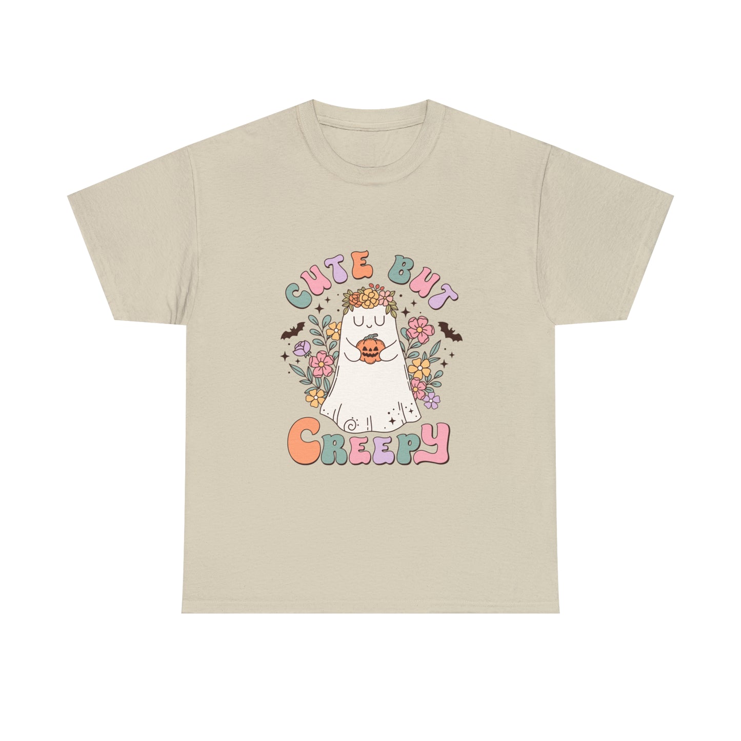 Cute But Creepy Unisex Heavy Cotton Tee