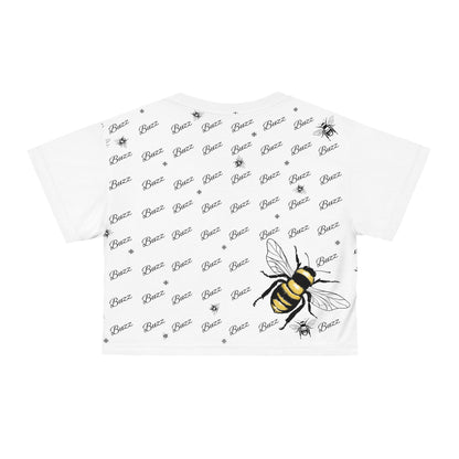 All the Buzz Crop Tee (AOP)