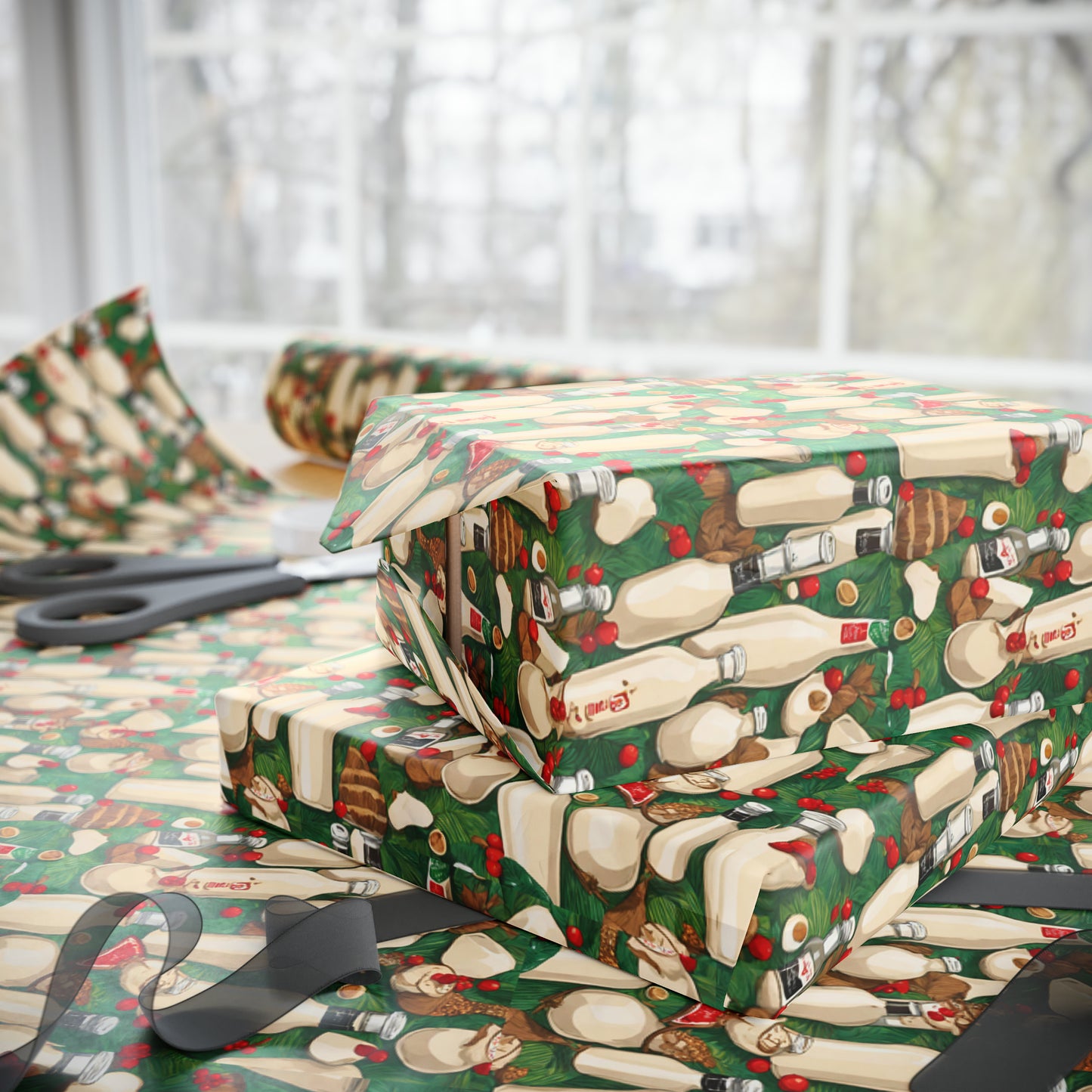 Coquito Wrapping Papers