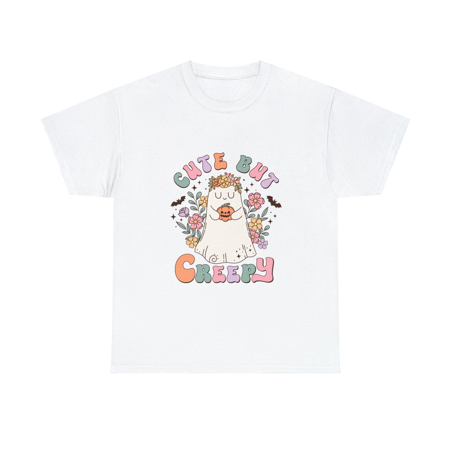 Cute But Creepy Unisex Heavy Cotton Tee