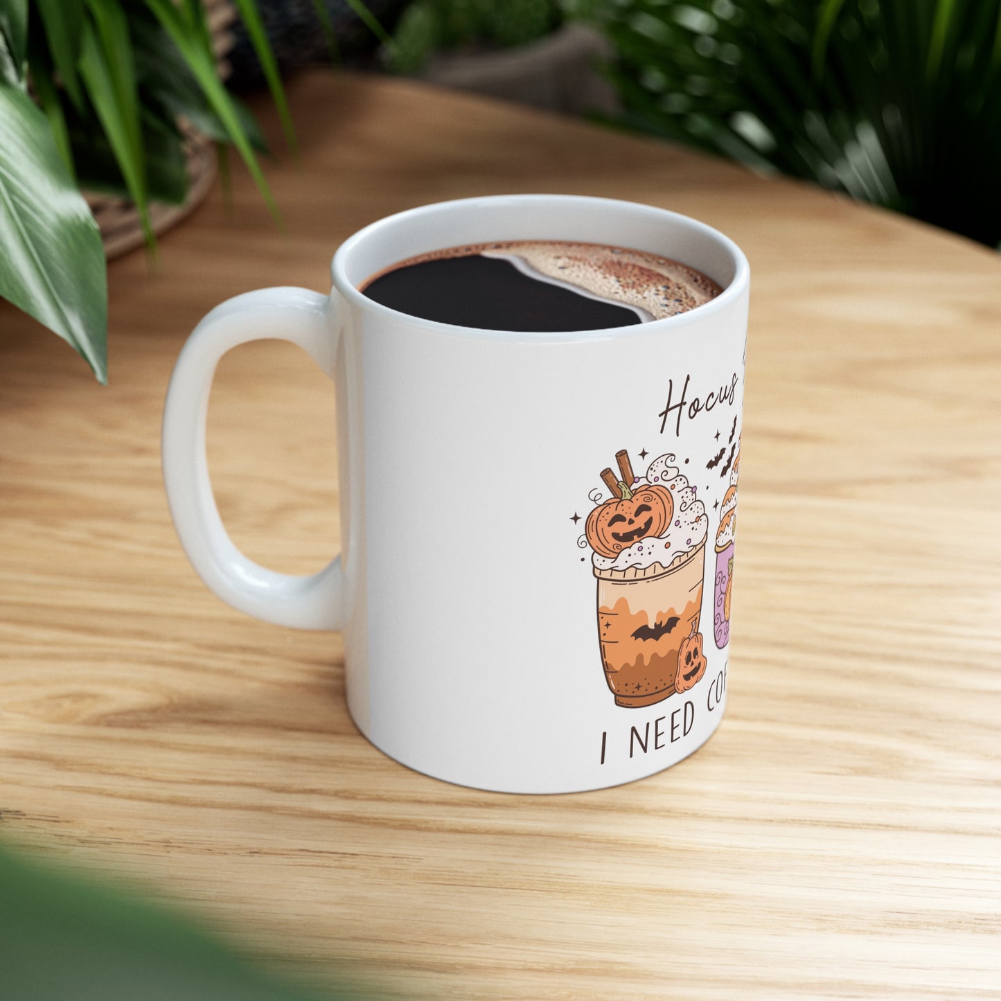 Hocus Pocus Coffee Focus Ceramic Mug 11oz