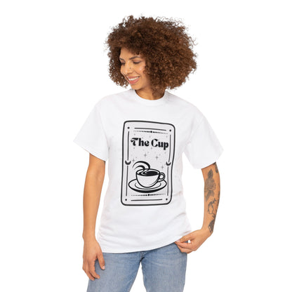 The Cup Tarot Card Unisex Heavy Cotton Tee