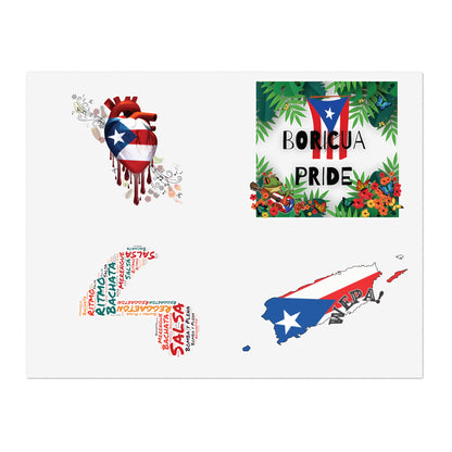 Boricua Sticker Sheets