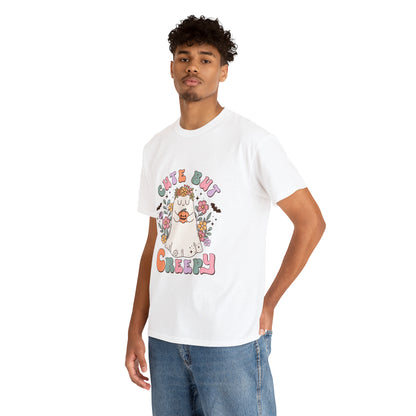 Cute But Creepy Unisex Heavy Cotton Tee