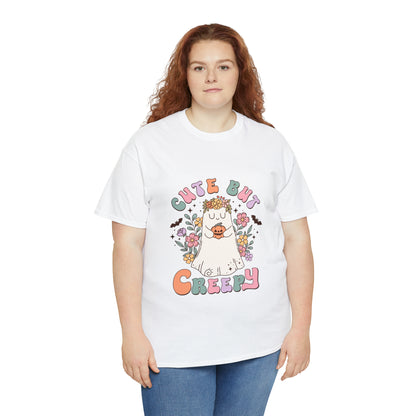 Cute But Creepy Unisex Heavy Cotton Tee