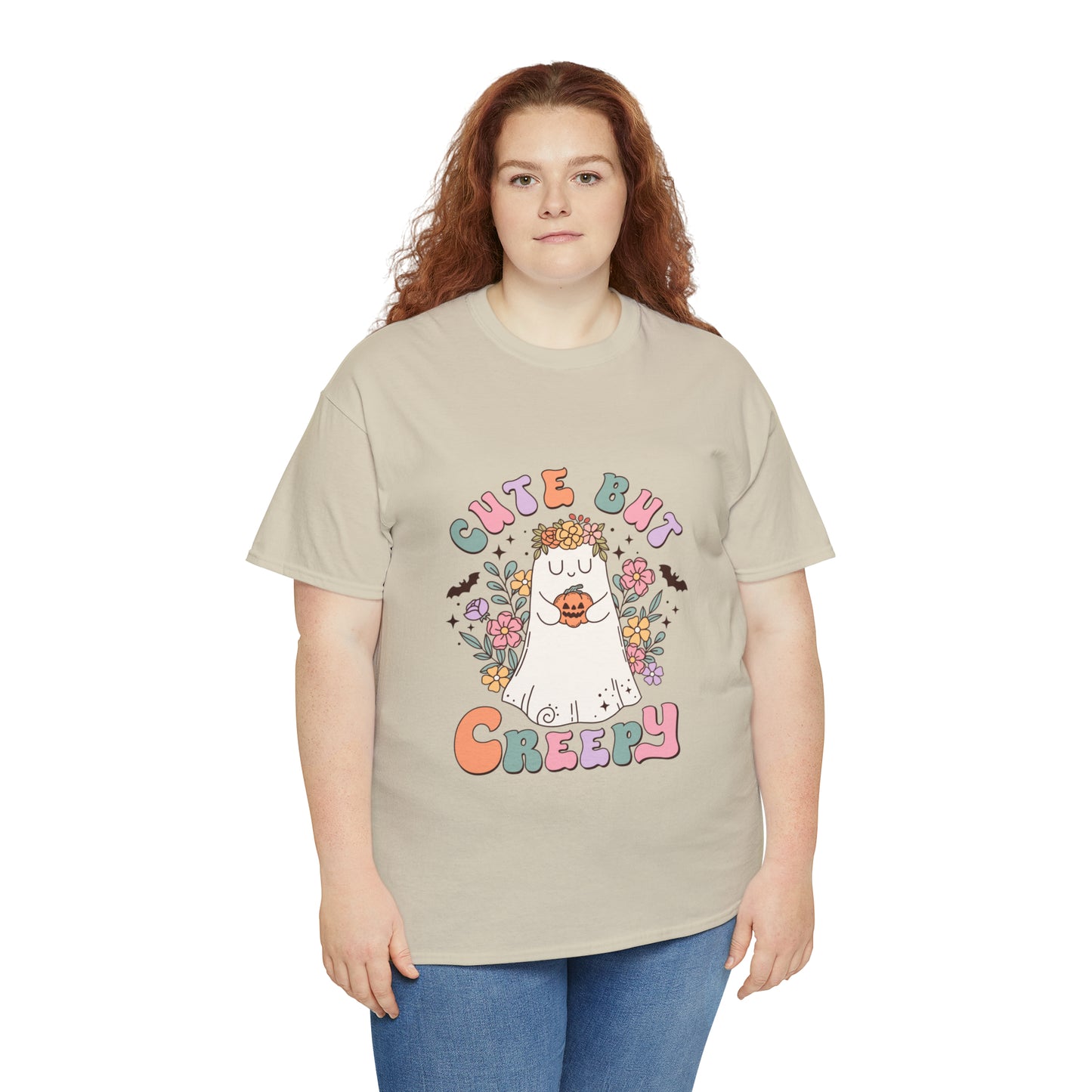 Cute But Creepy Unisex Heavy Cotton Tee