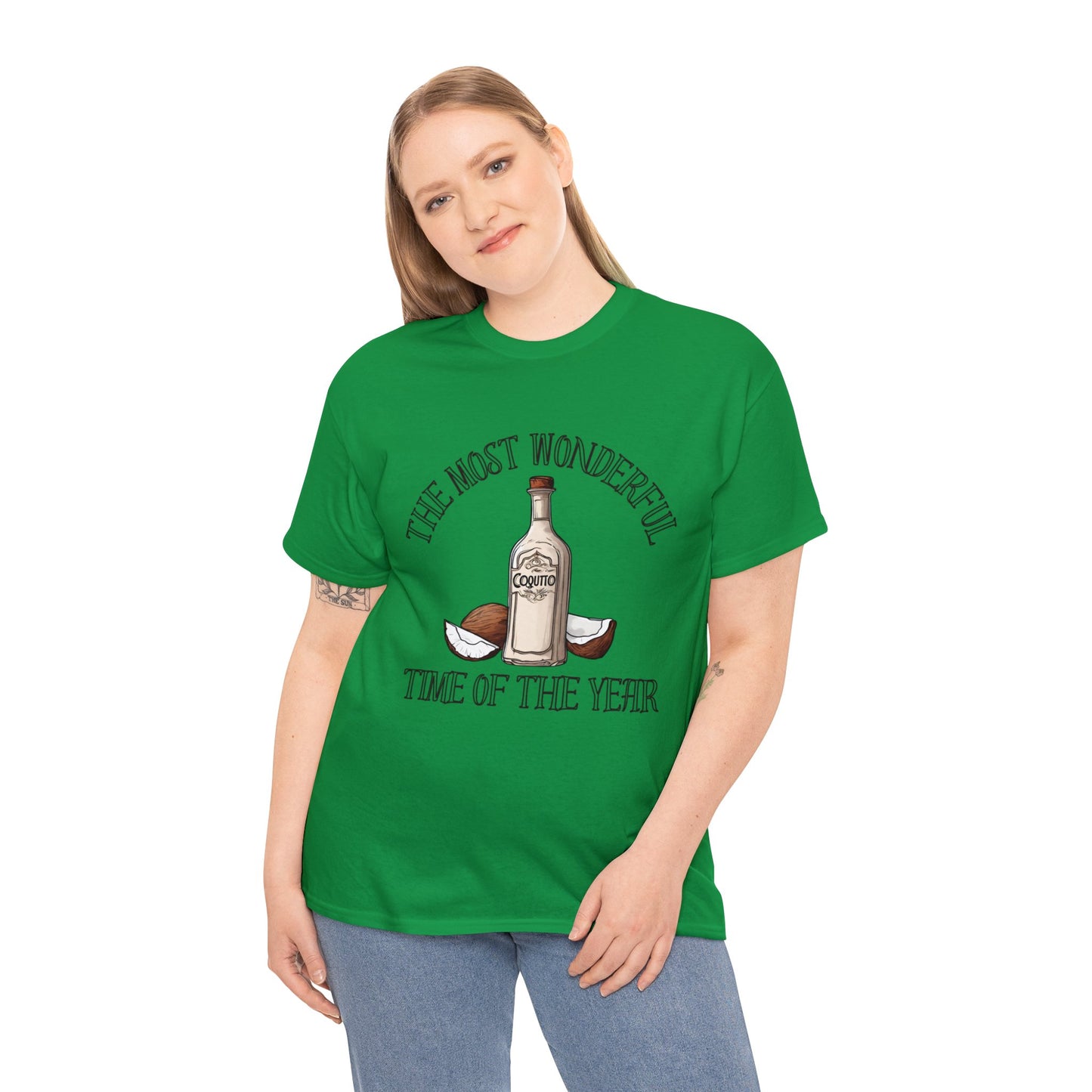 Coquito Time Unisex Heavy Cotton Tee