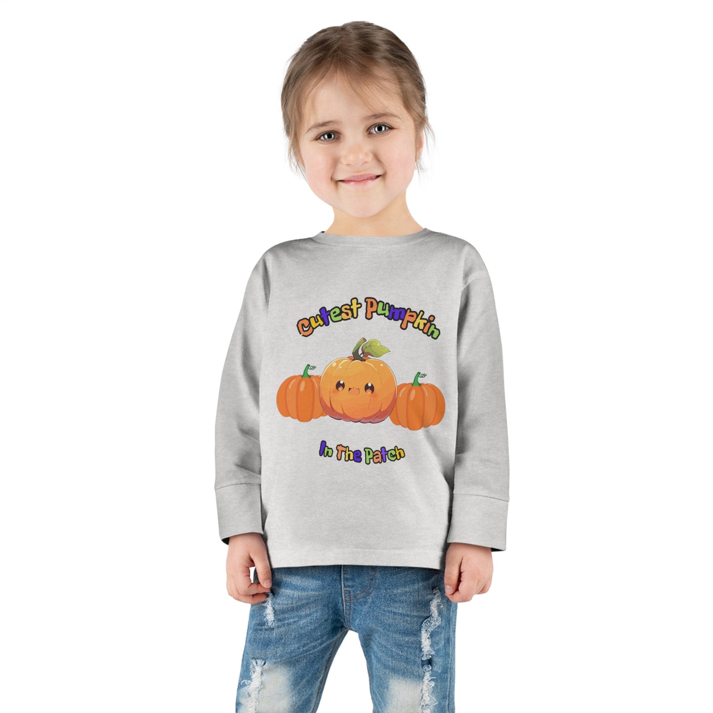 Cutest Pumpkin Toddler Long Sleeve Tee