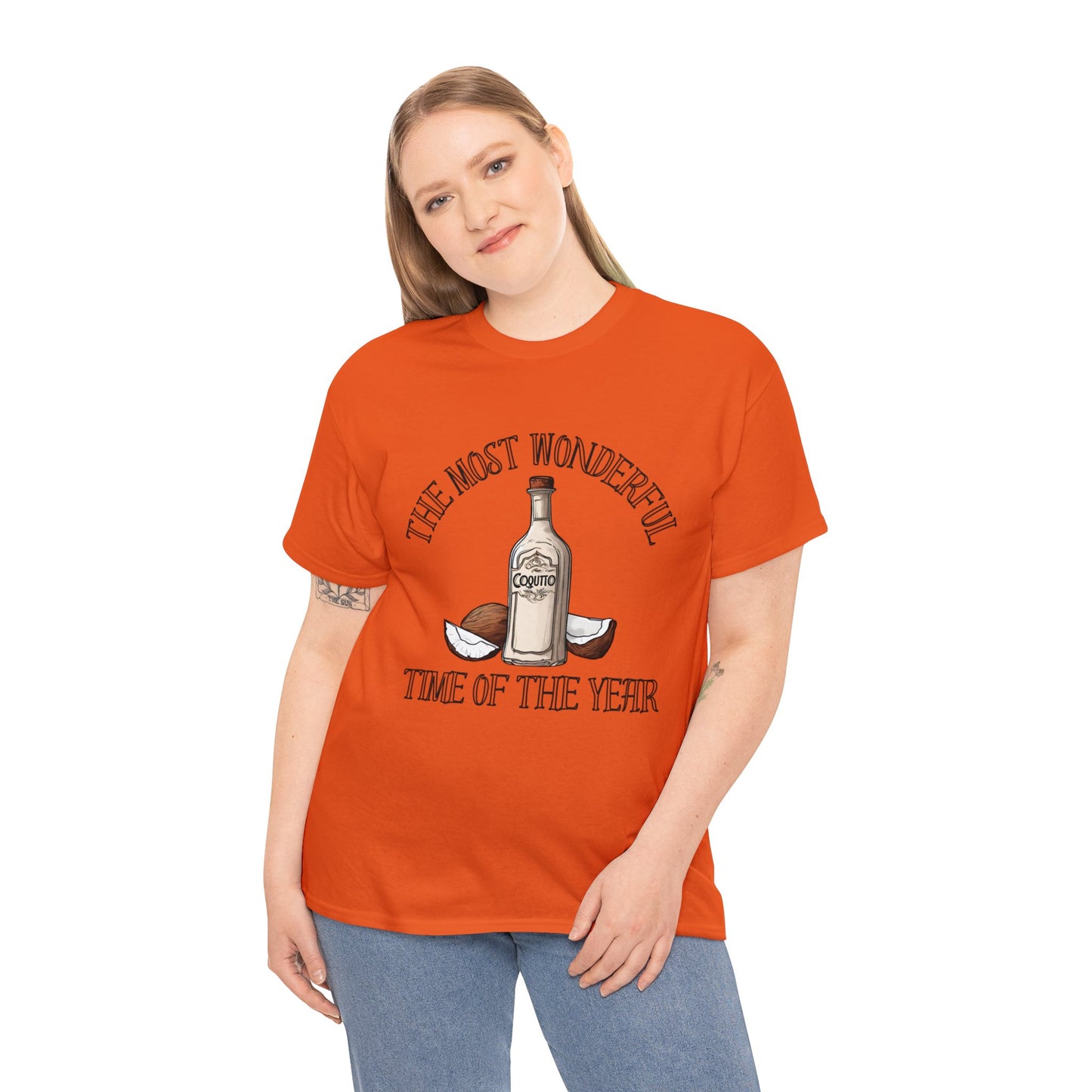 Coquito Time Unisex Heavy Cotton Tee