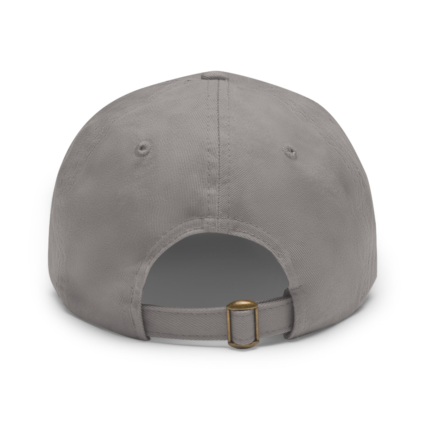 Baked Fresh Dad Hat with Leather Patch (Rectangle)