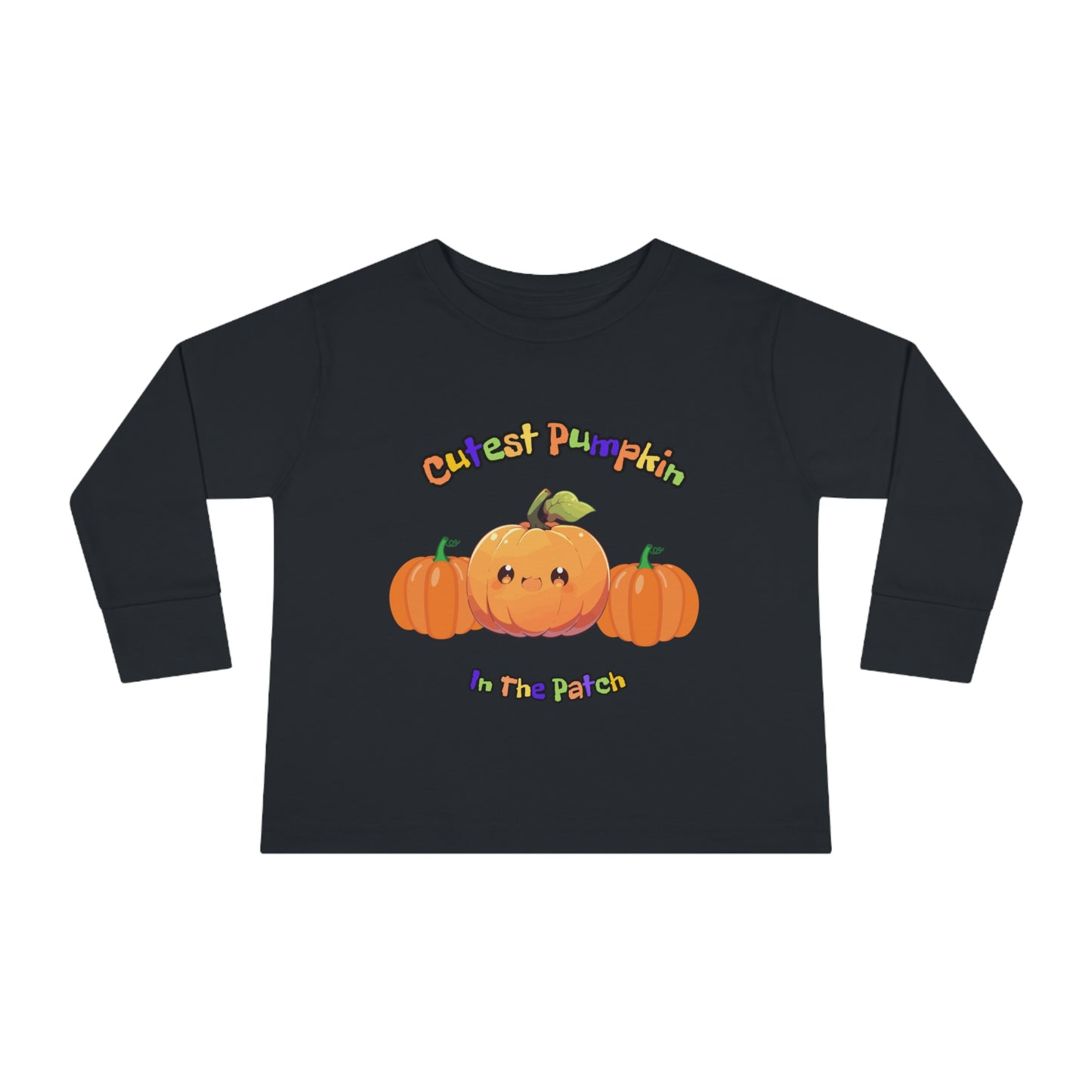 Cutest Pumpkin Toddler Long Sleeve Tee