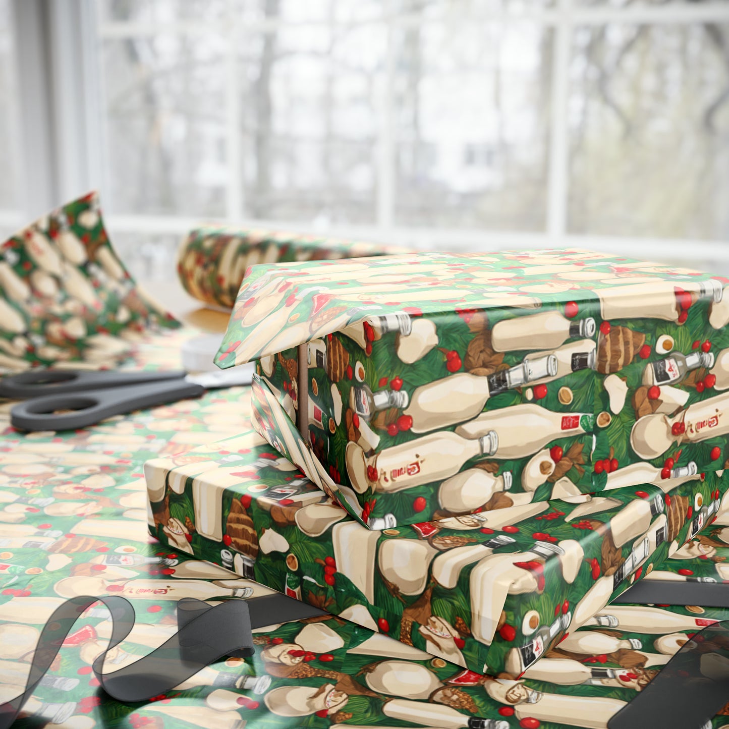 Coquito Wrapping Papers