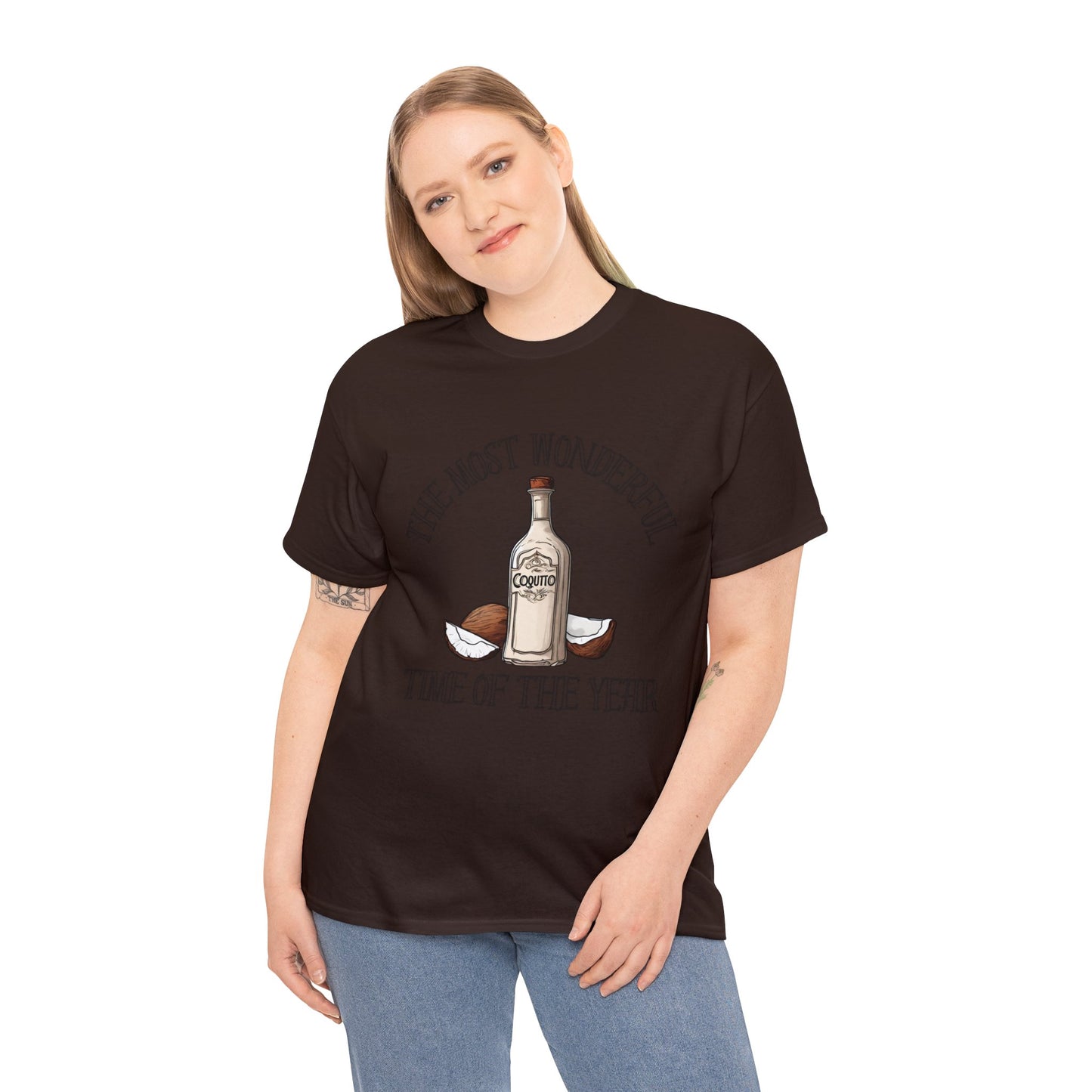 Coquito Time Unisex Heavy Cotton Tee