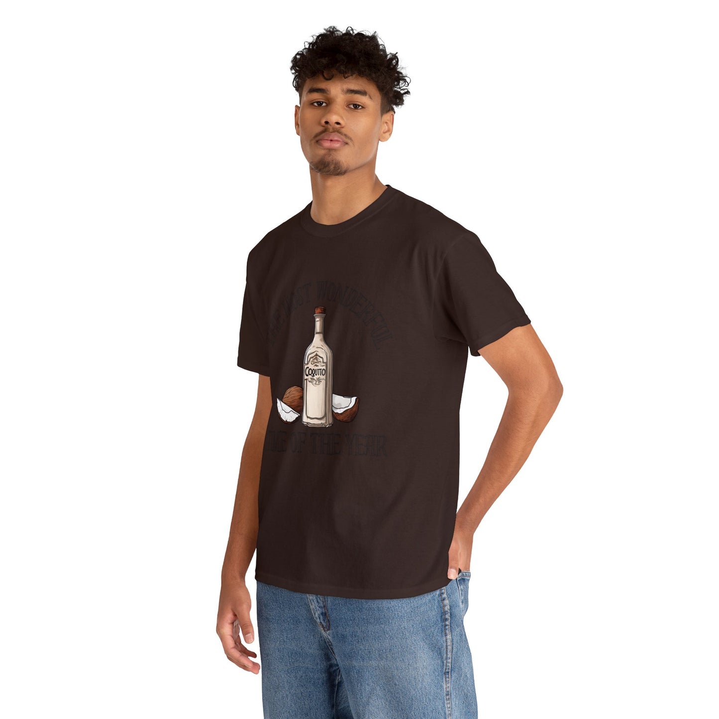 Coquito Time Unisex Heavy Cotton Tee