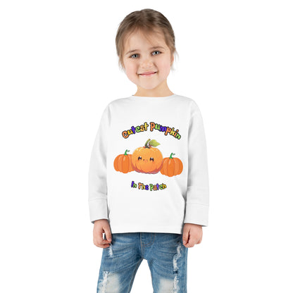 Cutest Pumpkin Toddler Long Sleeve Tee