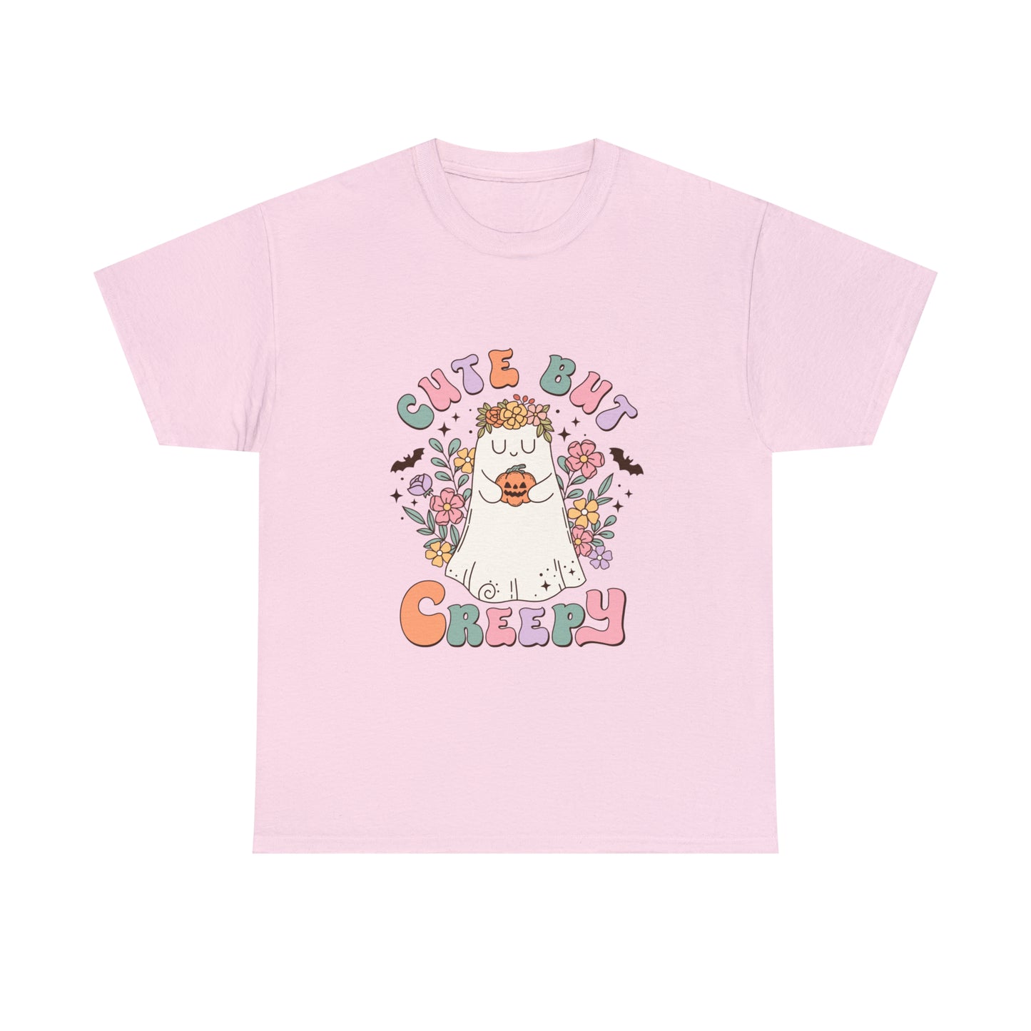 Cute But Creepy Unisex Heavy Cotton Tee