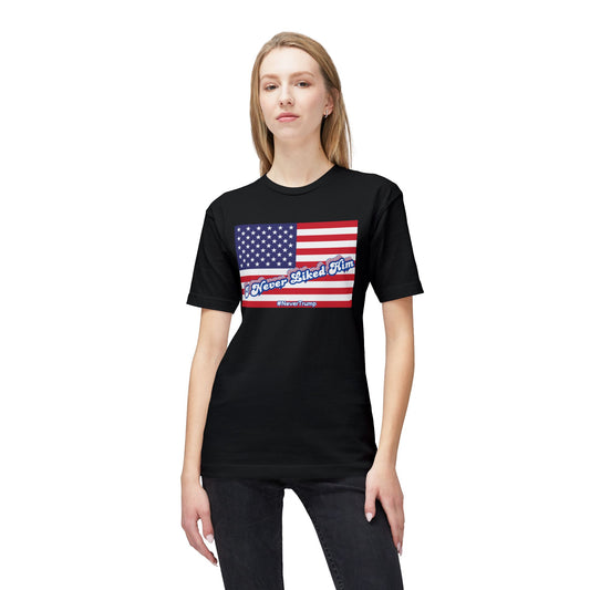 Never Trump Unisex Midweight T-shirt, Made in US