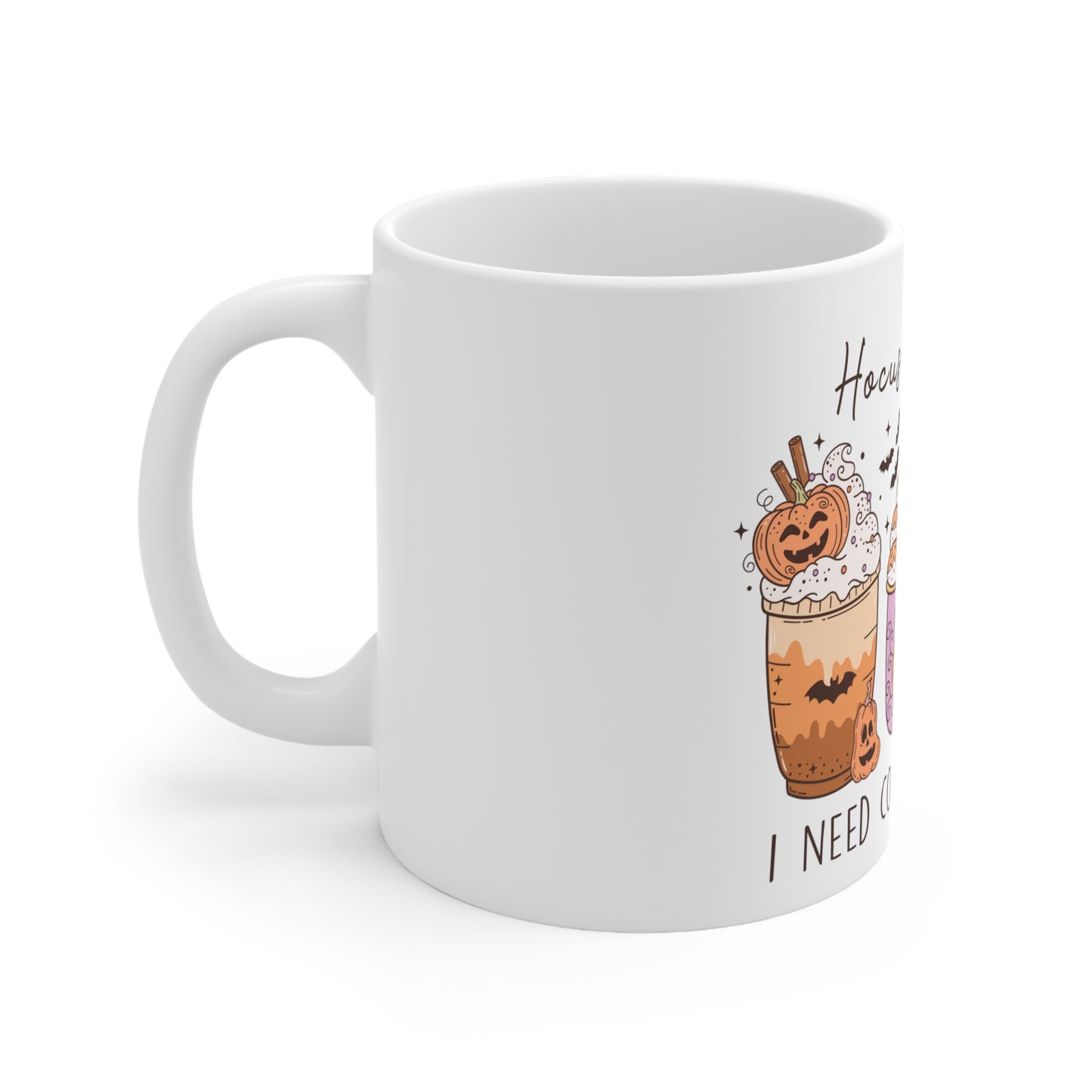 Hocus Pocus Coffee Focus Ceramic Mug 11oz