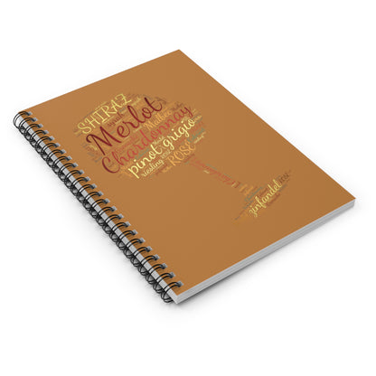 All the Wine Spiral Notebook - Ruled Line