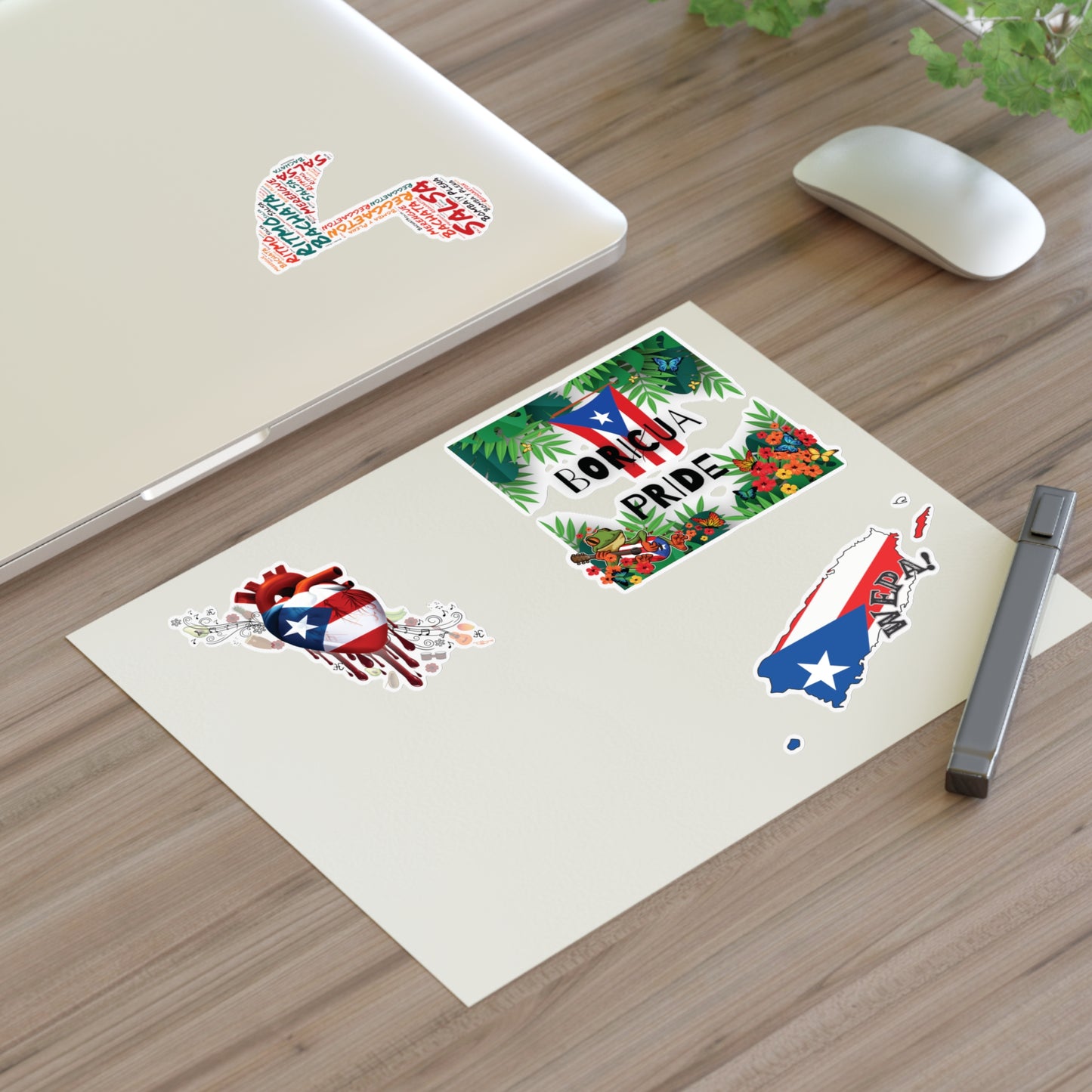 Boricua Sticker Sheets