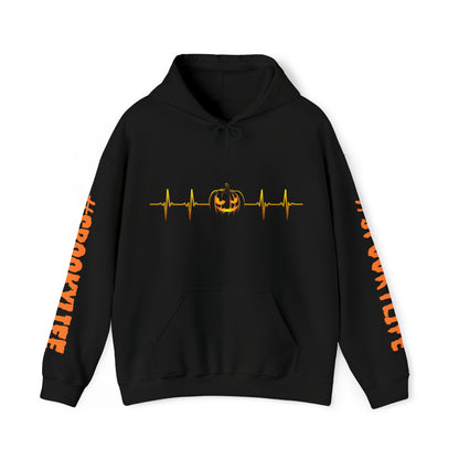 Halloween Heartbeat Unisex Heavy Blend™ Hooded Sweatshirt