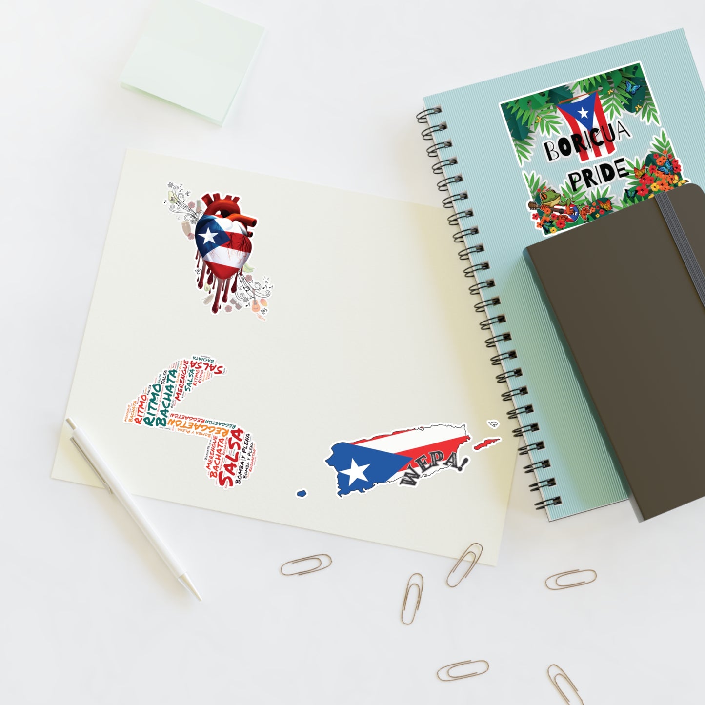 Boricua Sticker Sheets