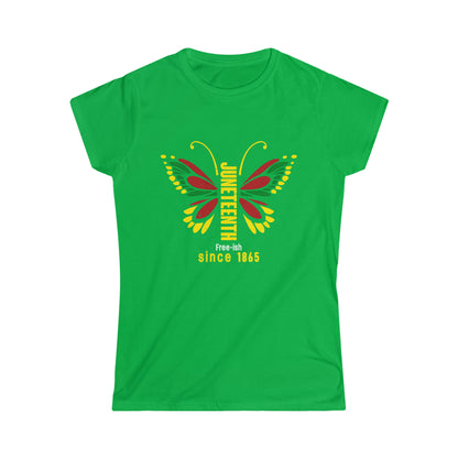 Juneteenth Butterfly Women's Softstyle Tee