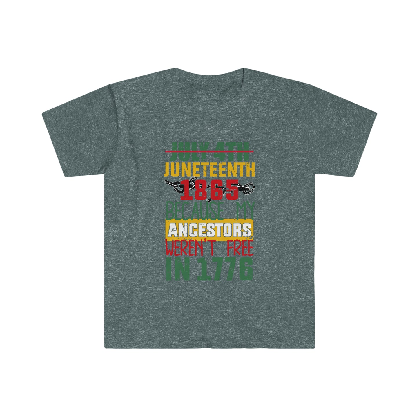 Juneteenth 1865 Unisex Softstyle T-Shirt